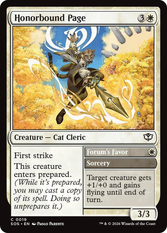 Image for Honorbound Page [19] - Magic: The Gathering