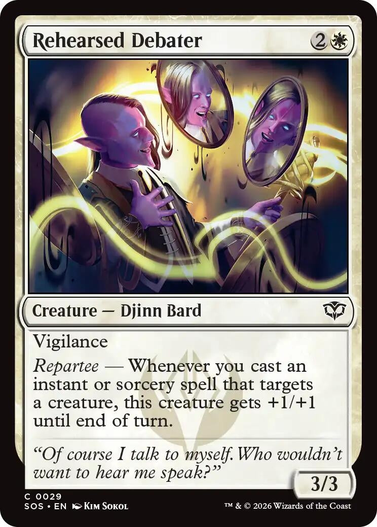 Image for Rehearsed Debater [29] - Magic: The Gathering