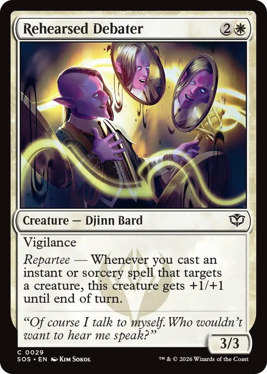 Image for Rehearsed Debater [29] - Magic: The Gathering