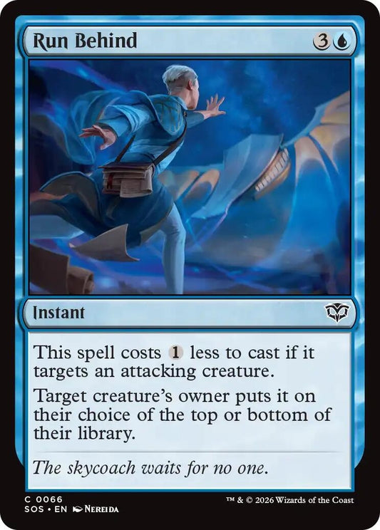 Image for Run Behind [66] - Magic: The Gathering