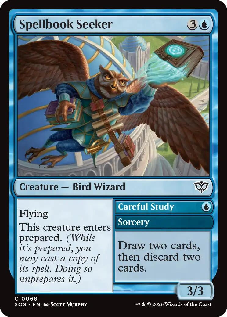 Image for Spellbook Seeker [68] - Magic: The Gathering