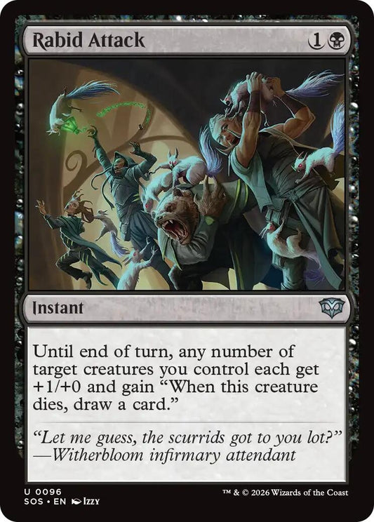 Image for Rabid Attack [96] - Magic: The Gathering