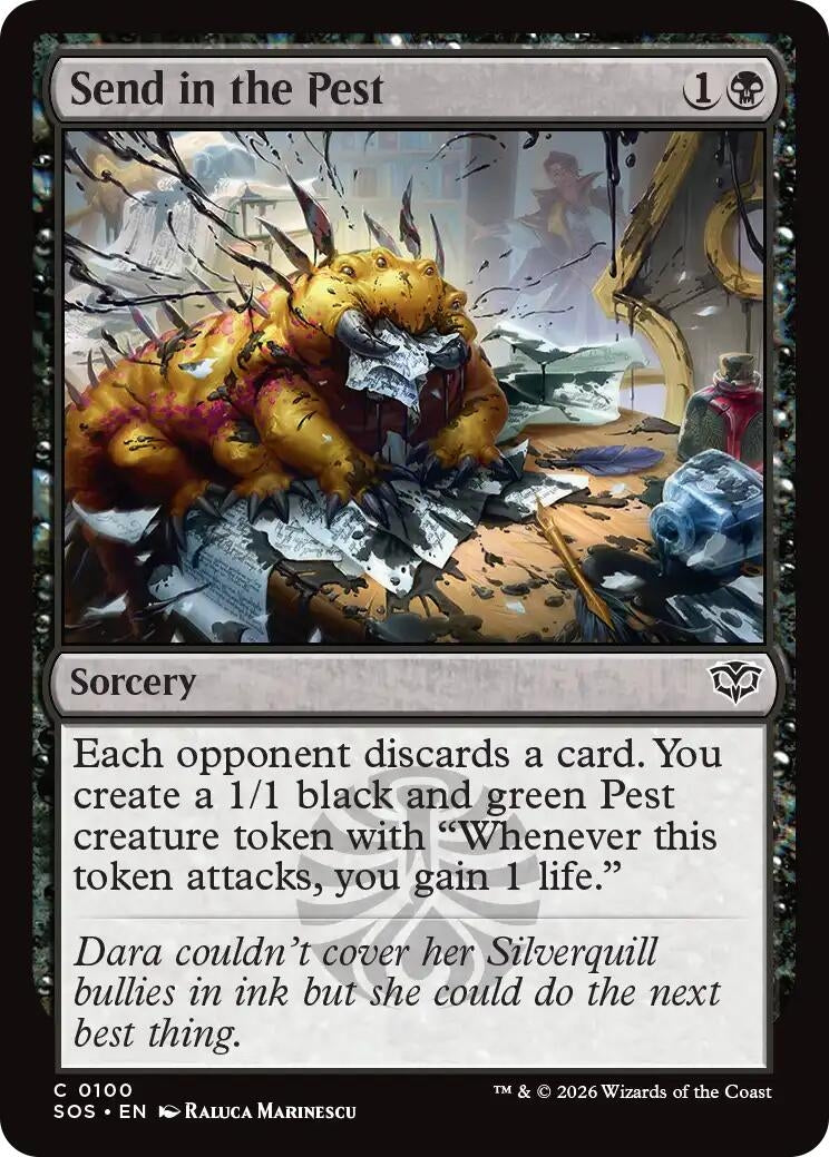 Image for Send in the Pest [100] - Magic: The Gathering