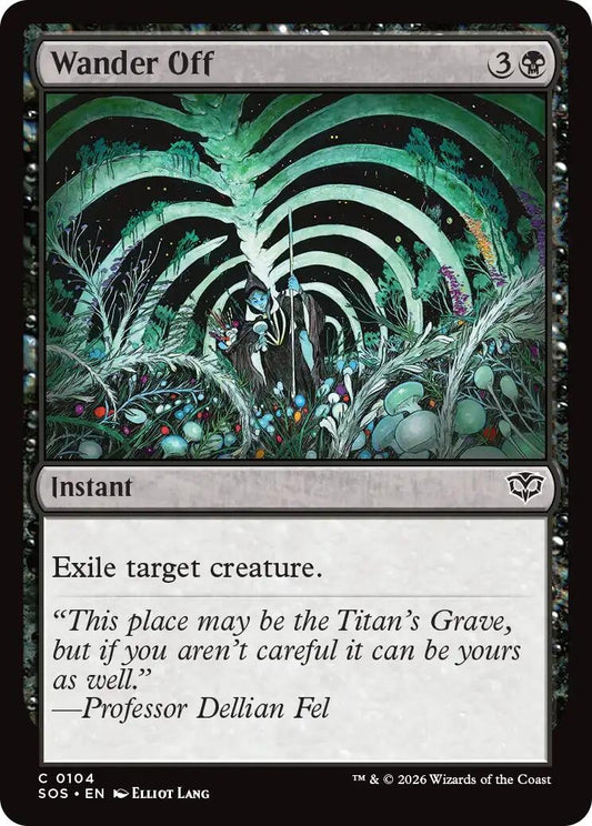 Image for Wander Off [104] - Magic: The Gathering