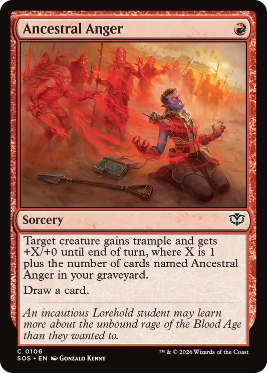 Image for Ancestral Anger [106] - Magic: The Gathering