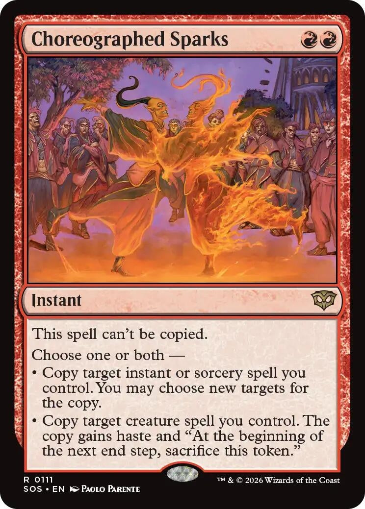 Image for Choreographed Sparks [111] - Magic: The Gathering