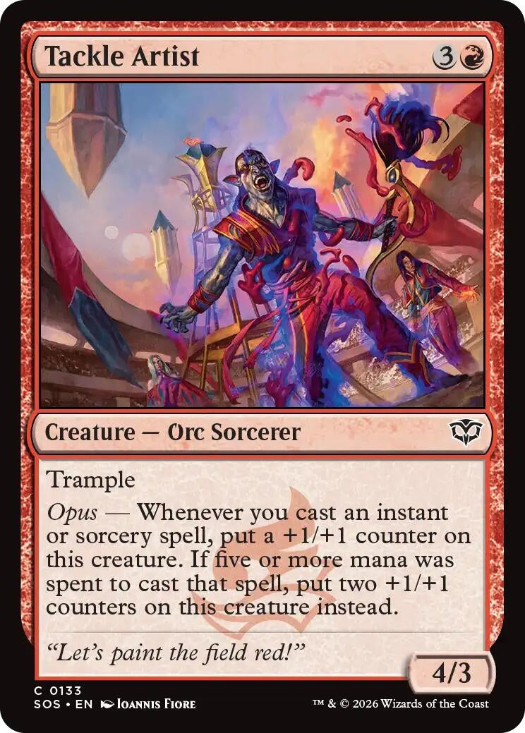 Image for Tackle Artist [133] - Magic: The Gathering