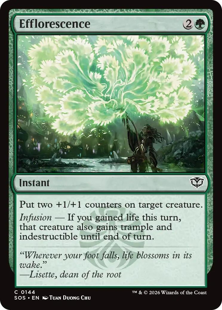 Image for Efflorescence [144] - Magic: The Gathering