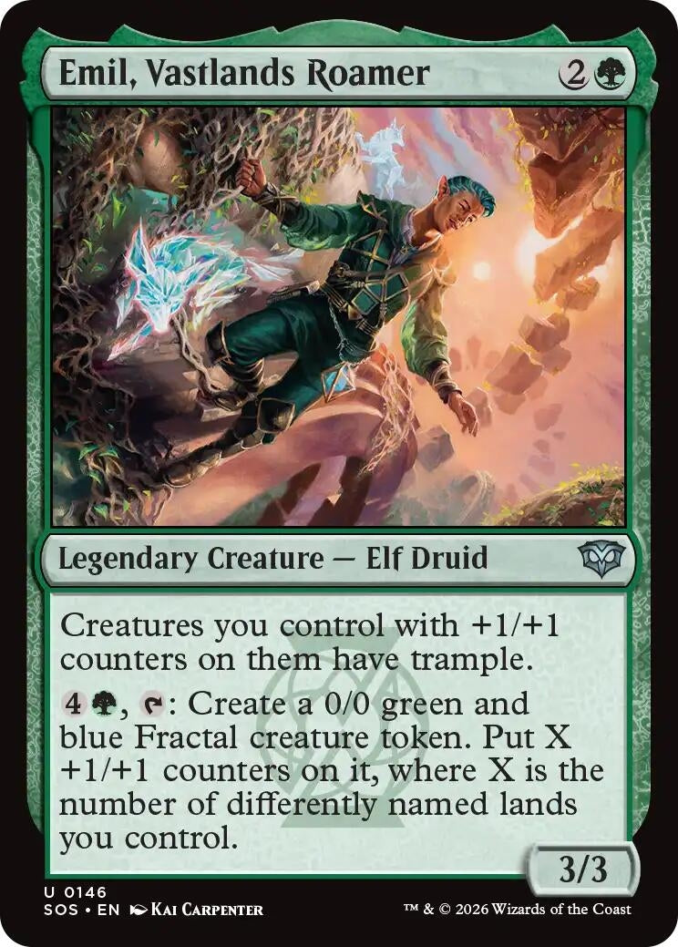 Image for Emil, Vastlands Roamer [146] - Magic: The Gathering
