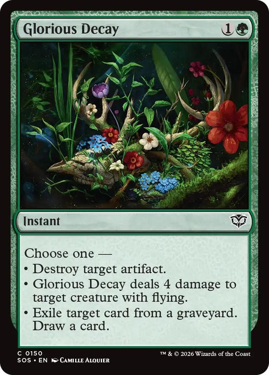 Image for Glorious Decay [150] - Magic: The Gathering
