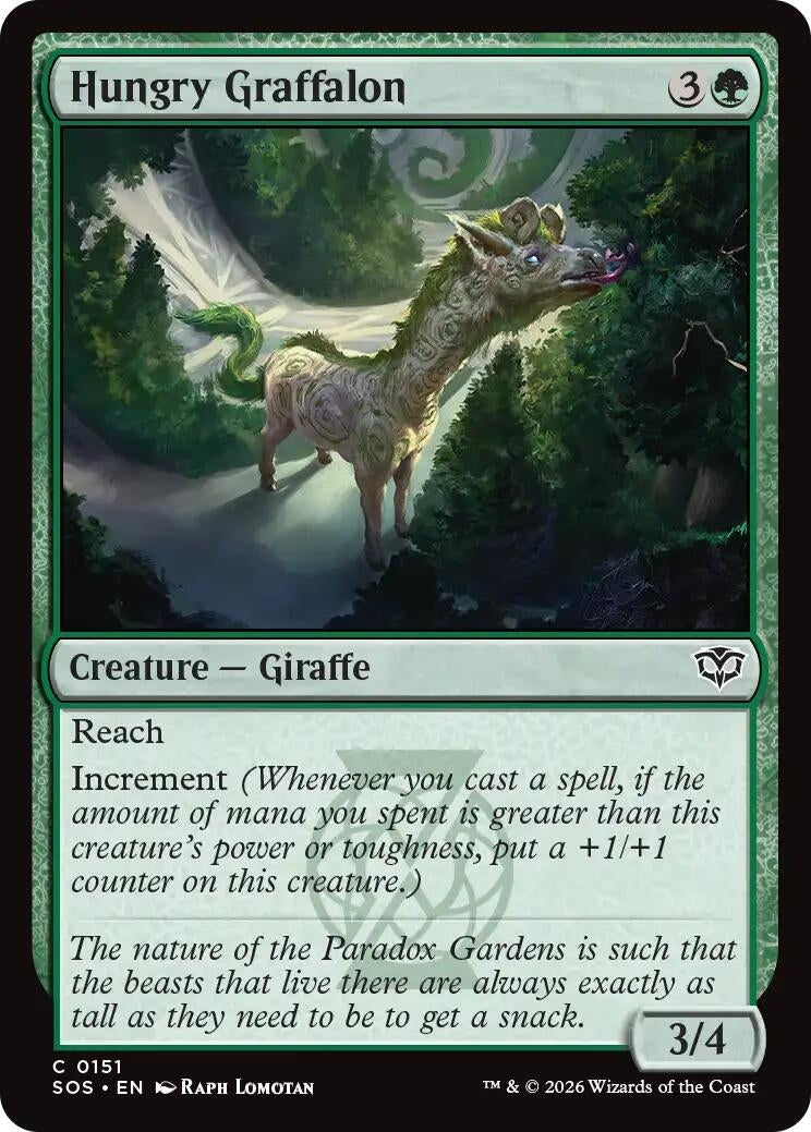 Image for Hungry Graffalon [151] - Magic: The Gathering