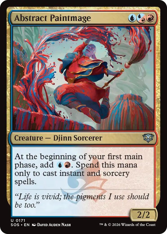 Image for Abstract Paintmage [171] - Magic: The Gathering