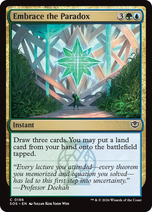 Image for Embrace the Paradox [186] - Magic: The Gathering