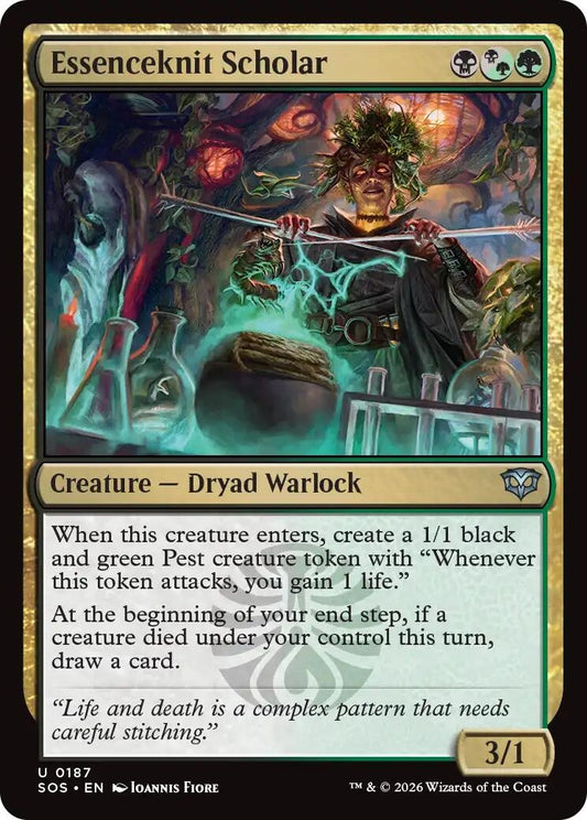 Image for Essenceknit Scholar [187] - Magic: The Gathering