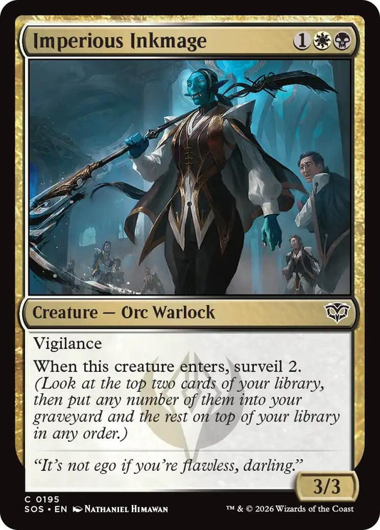 Image for Imperious Inkmage [195] - Magic: The Gathering