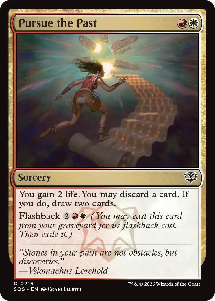Image for Pursue the Past [216] - Magic: The Gathering