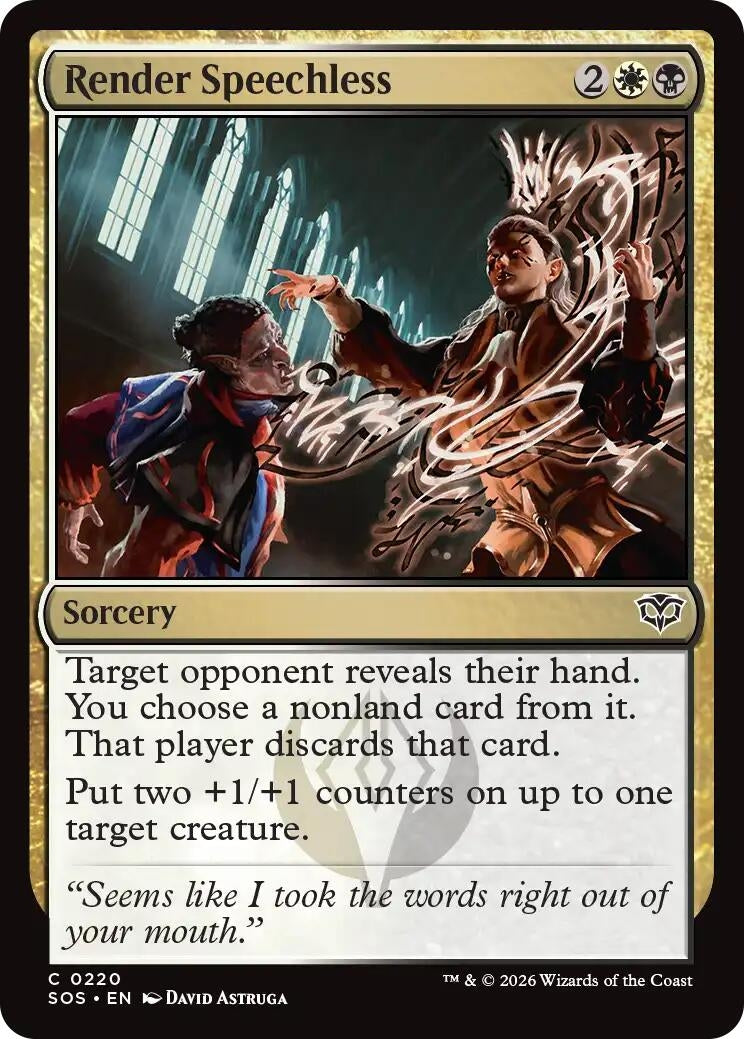 Image for Render Speechless [220] - Magic: The Gathering