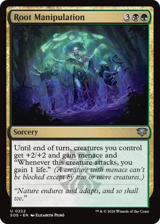 Image for Root Manipulation [222] - Magic: The Gathering