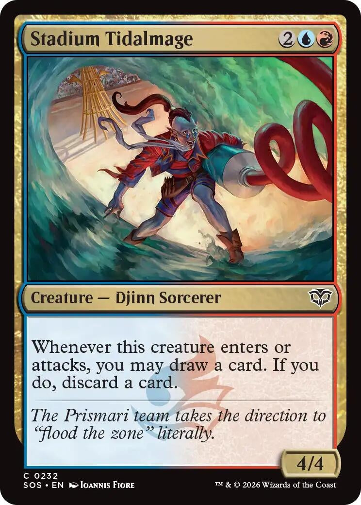 Image for Stadium Tidalmage [232] - Magic: The Gathering