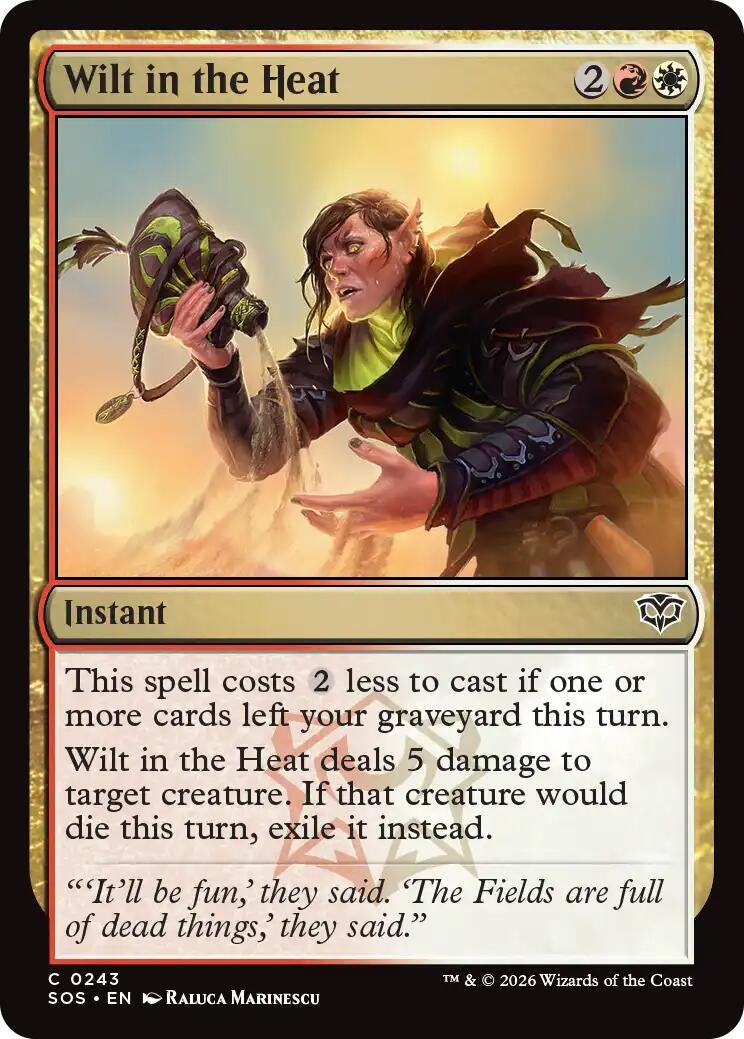 Image for Wilt in the Heat [243] - Magic: The Gathering