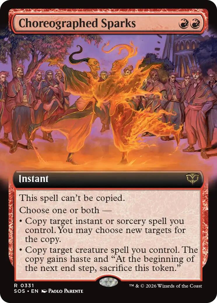 Image for Choreographed Sparks (Extended Art) [331] - Magic: The Gathering