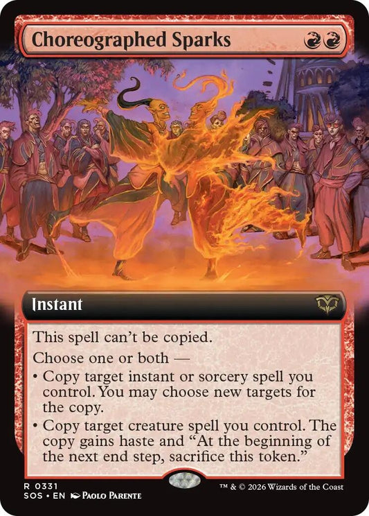 Image for Choreographed Sparks (Extended Art) [331] - Magic: The Gathering
