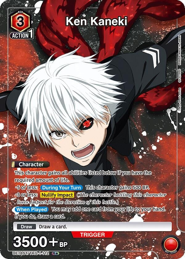 Image for Ken Kaneki (112) (R*) [UE18ST/TKG-1-112] - Union Arena