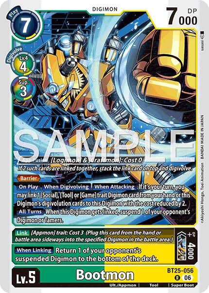 Image for Bootmon [BT25-056 R] - Digimon Card Game