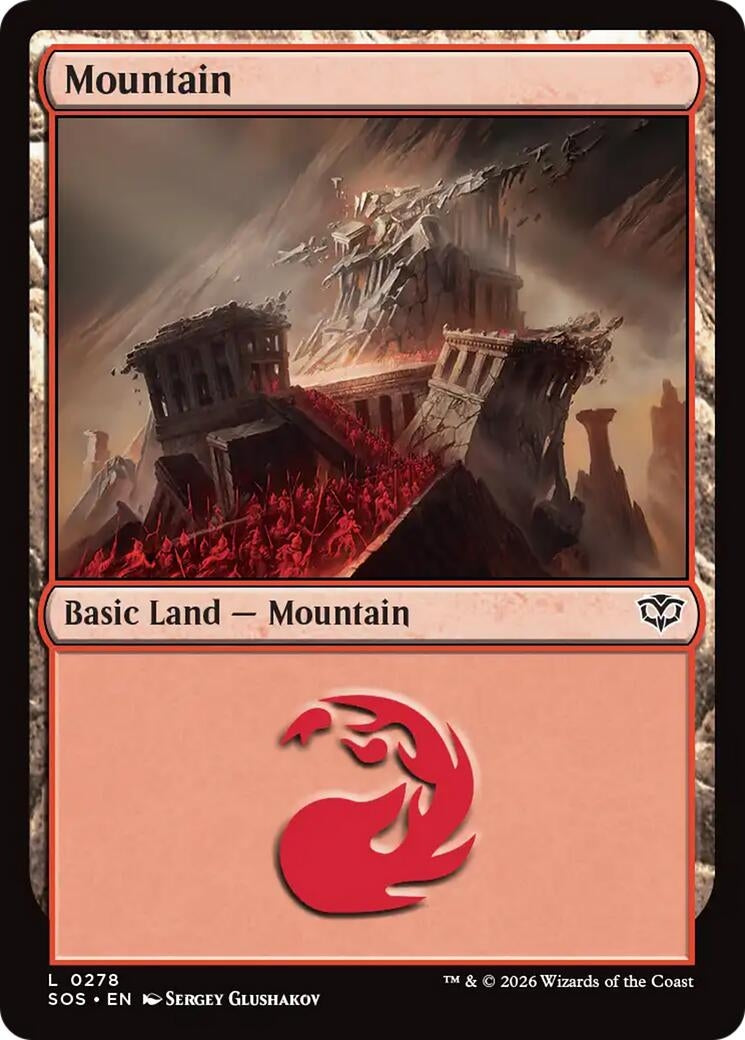 Image for Mountain (0278) [278] - Magic: The Gathering