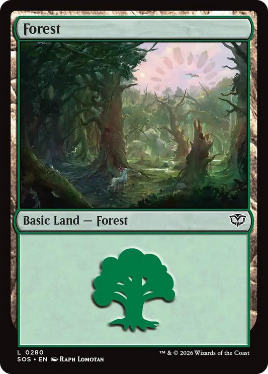 Image for Forest (0280) [280] - Magic: The Gathering