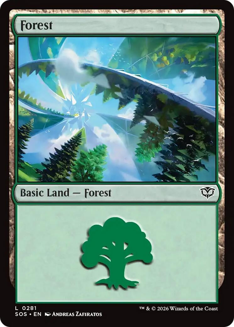 Image for Forest (0281) [281] - Magic: The Gathering