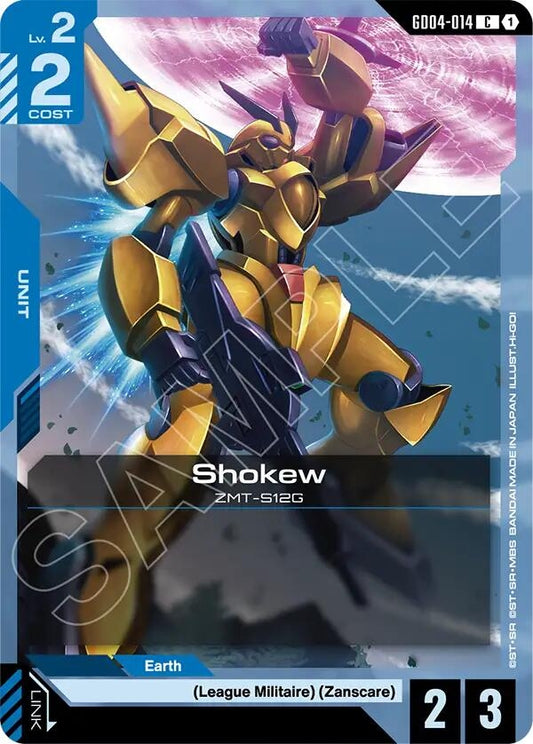 Image for Shokew [GD04-014] - Gundam Card Game