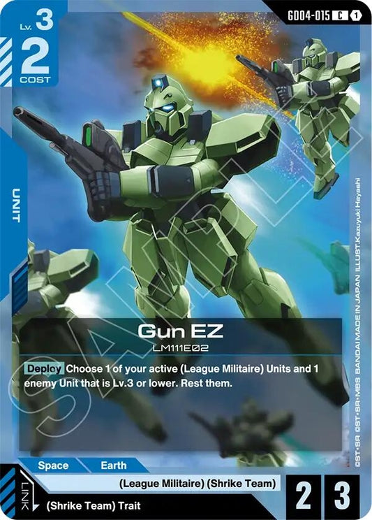 Image for Gun EZ [GD04-015] - Gundam Card Game