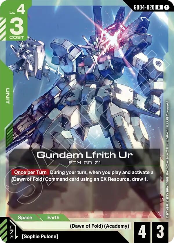 Image for Gundam Lfrith Ur [GD04-020] - Gundam Card Game