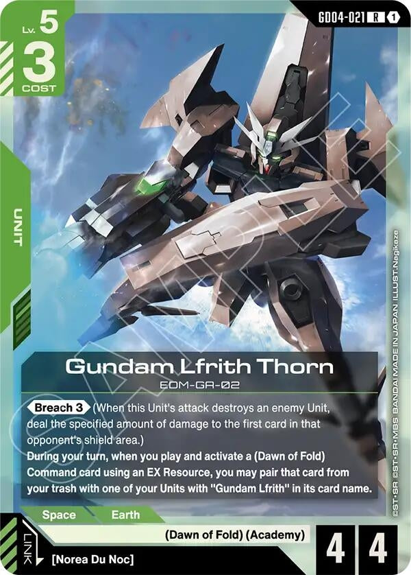 Image for Gundam Lfrith Thorn [GD04-021] - Gundam Card Game