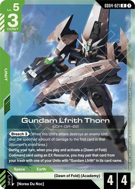 Image for Gundam Lfrith Thorn [GD04-021] - Gundam Card Game
