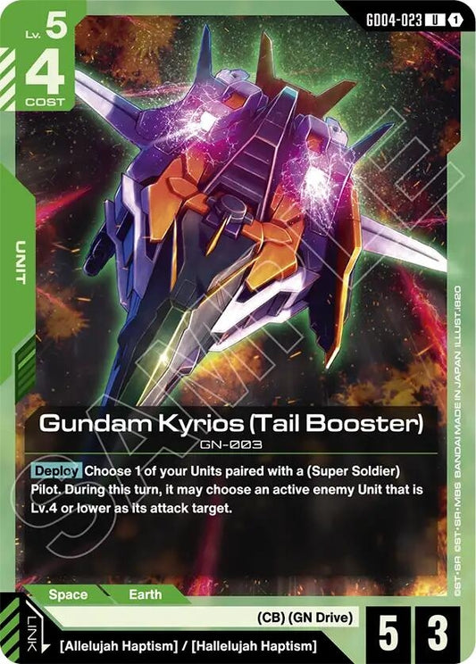 Image for Gundam Kyrios (Tail Booster) [GD04-023] - Gundam Card Game