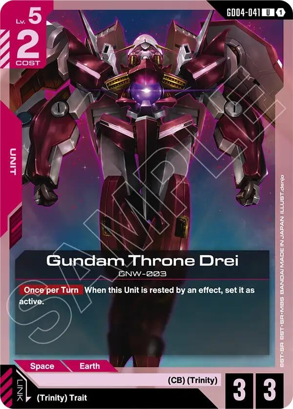 Image for Gundam Throne Drei [GD04-041] - Gundam Card Game