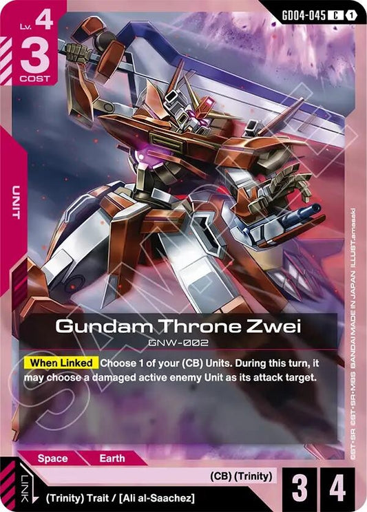 Image for Gundam Throne Zwei [GD04-045] - Gundam Card Game