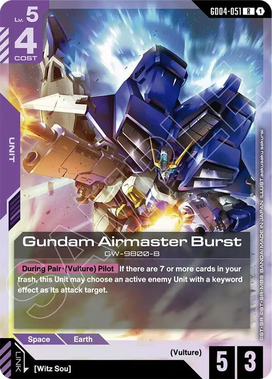 Image for Gundam Airmaster Burst [GD04-051] - Gundam Card Game