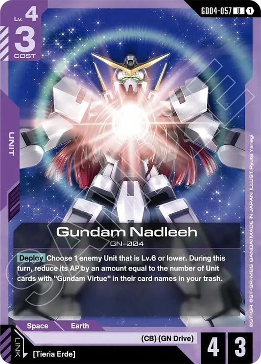 Image for Gundam Nadleeh [GD04-057] - Gundam Card Game