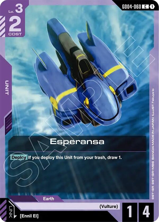 Image for Esperansa [GD04-060] - Gundam Card Game