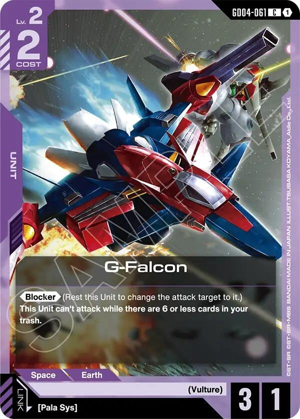 Image for G-Falcon [GD04-061] - Gundam Card Game
