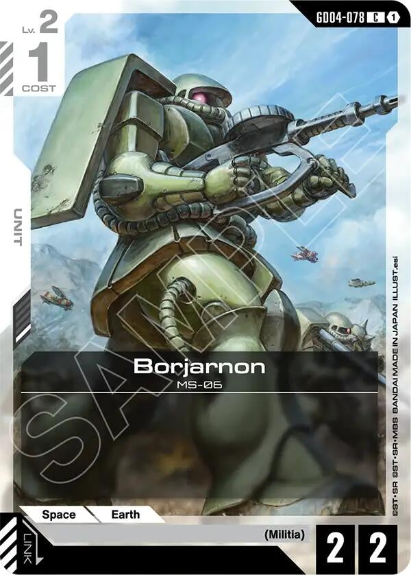 Image for Borjarnon [GD04-078] - Gundam Card Game