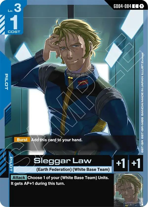 Image for Sleggar Law [GD04-084] - Gundam Card Game
