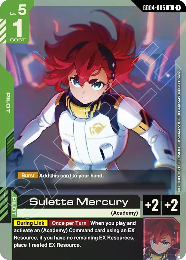 Image for Suletta Mercury [GD04-085] - Gundam Card Game