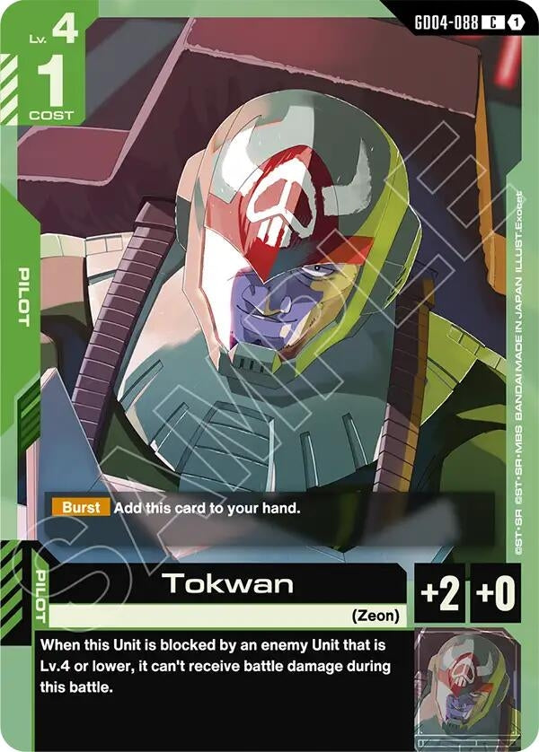 Image for Tokwan [GD04-088] - Gundam Card Game