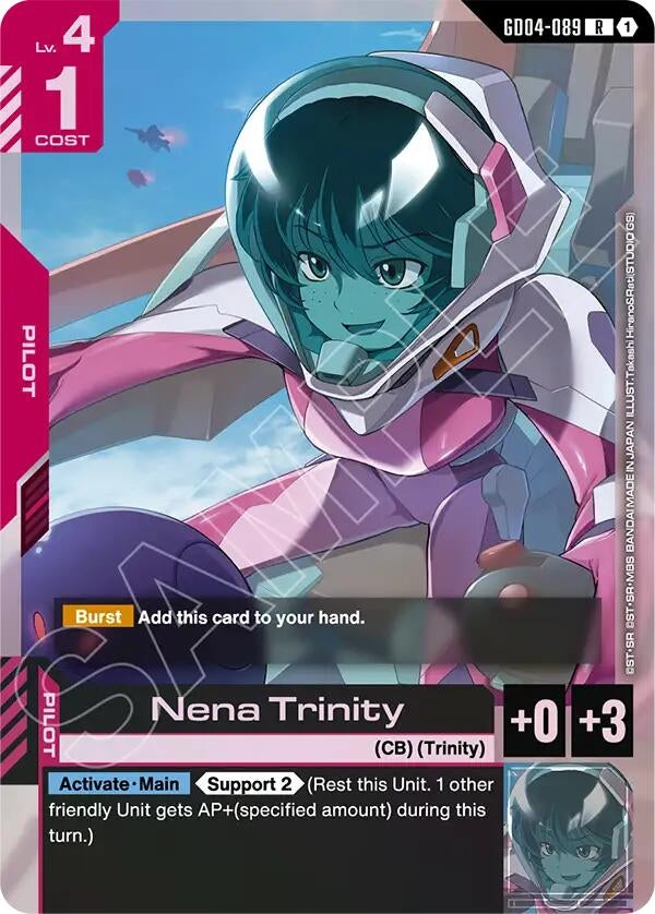 Image for Nena Trinity [GD04-089] - Gundam Card Game