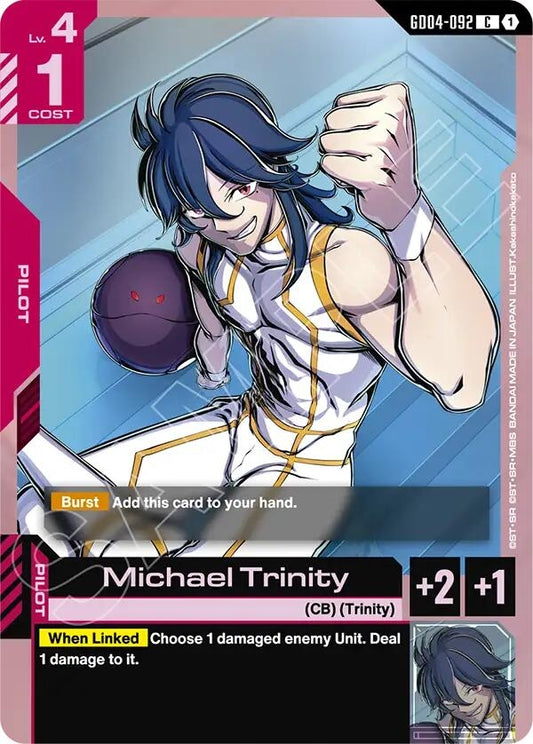 Image for Michael Trinity [GD04-092] - Gundam Card Game