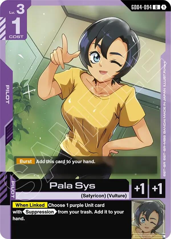 Image for Pala Sys [GD04-094] - Gundam Card Game